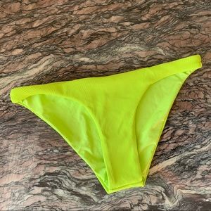 L space ribbed bikini bottom